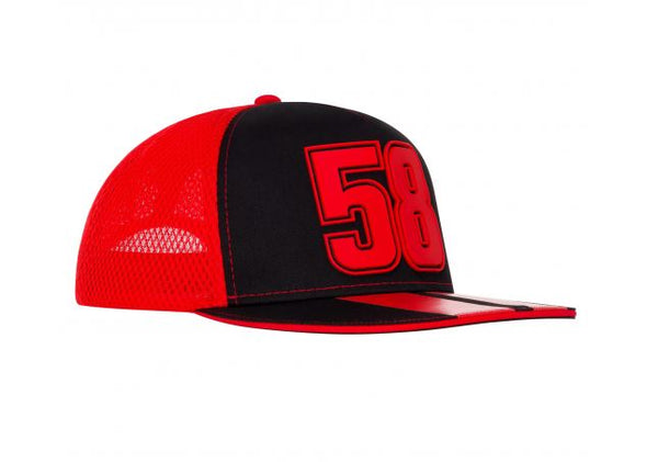 Marco Simoncelli Cap Flat 58