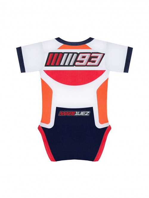 Marc Márquez Replica Racing Suit Baby Romper